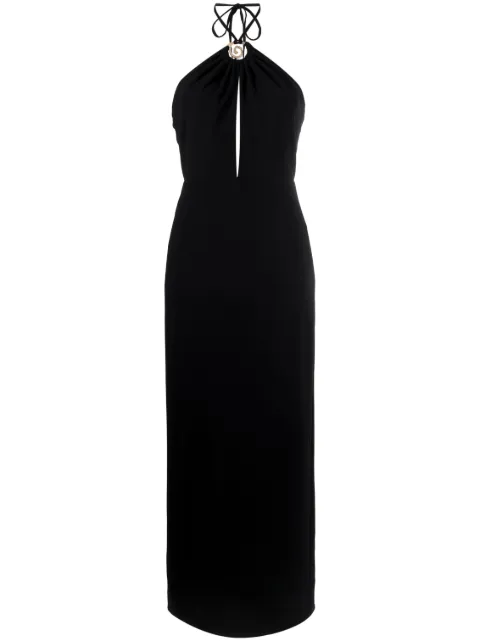 STAUD Abigail swirl-detail dress