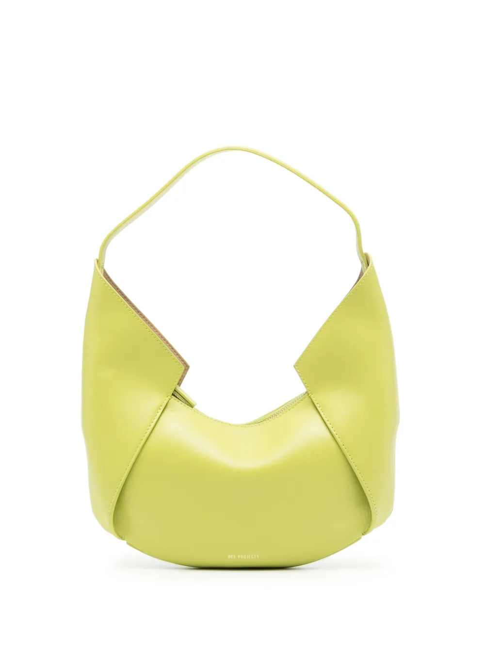 Ree Projects Women's Mini Riva Leather Shoulder Bag In Lime