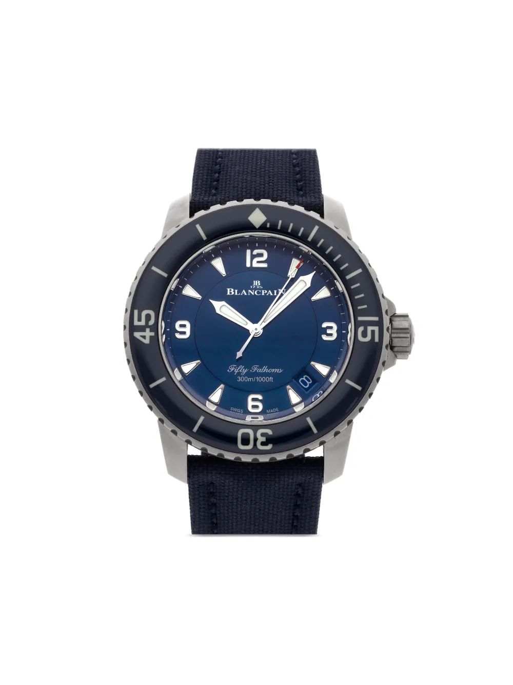 Pre owned shop blancpain fifty fathoms