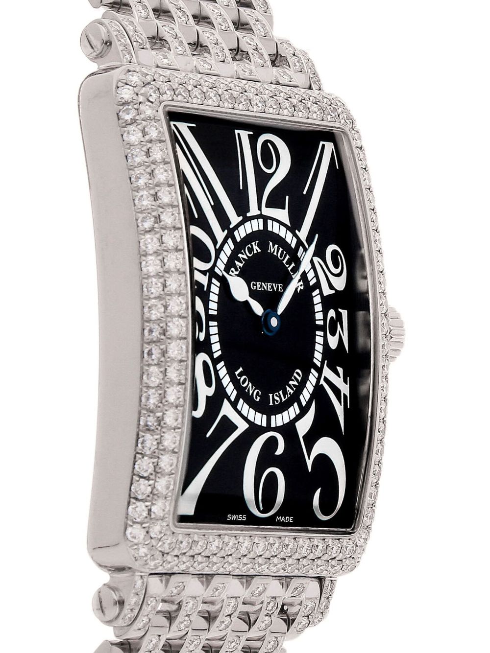 Pre-owned Franck Muller  Long Island In Black