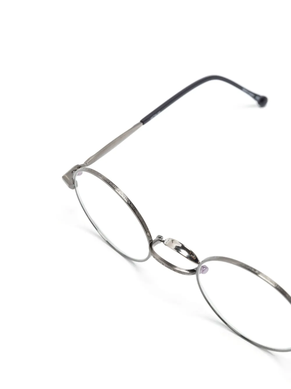 Matsuda Round-frame Glasses In Blue
