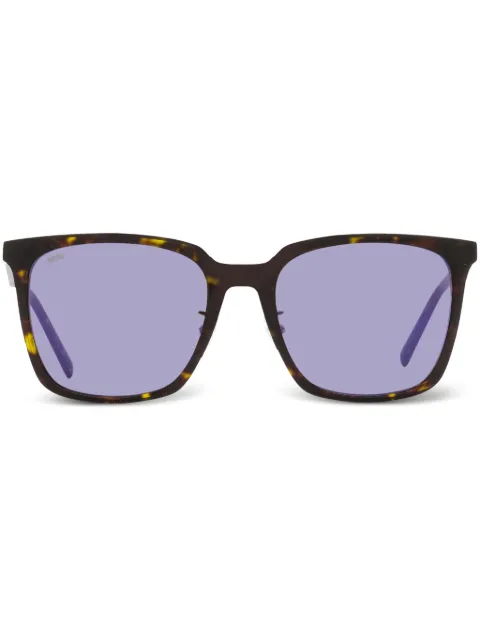 MCM 714SA rectangle-frame tortoiseshell-effect sunglasses