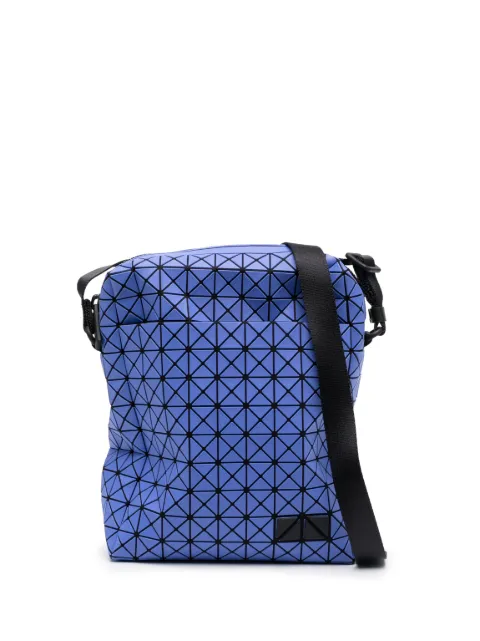 Bao Bao Issey Miyake - geometric-panelled cotton messenger bag
