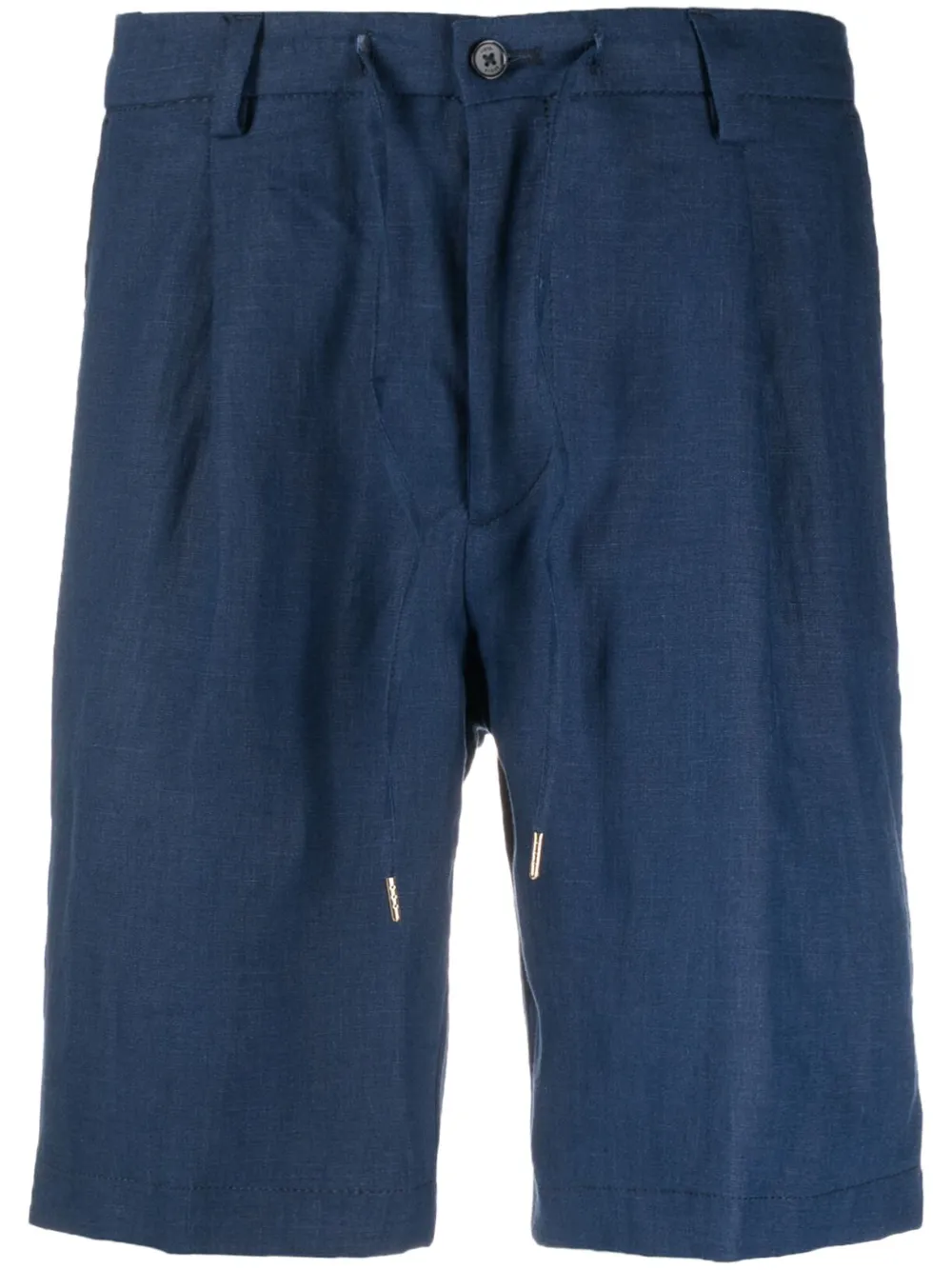 Briglia 1949 linen drawstring shorts | Blue | Image 1