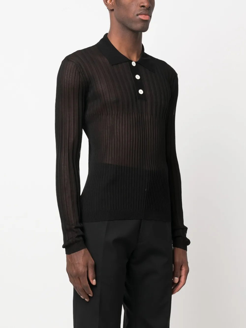 Lanvin long sleeve polo shop