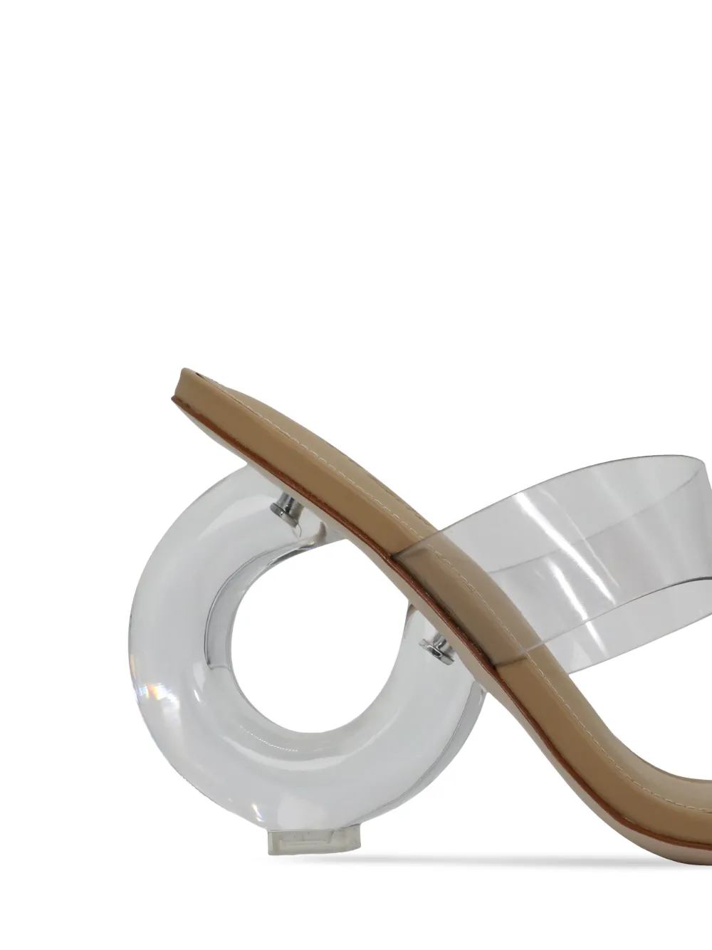 Cult Gaia Iriel open-toe sandals - CLEAR