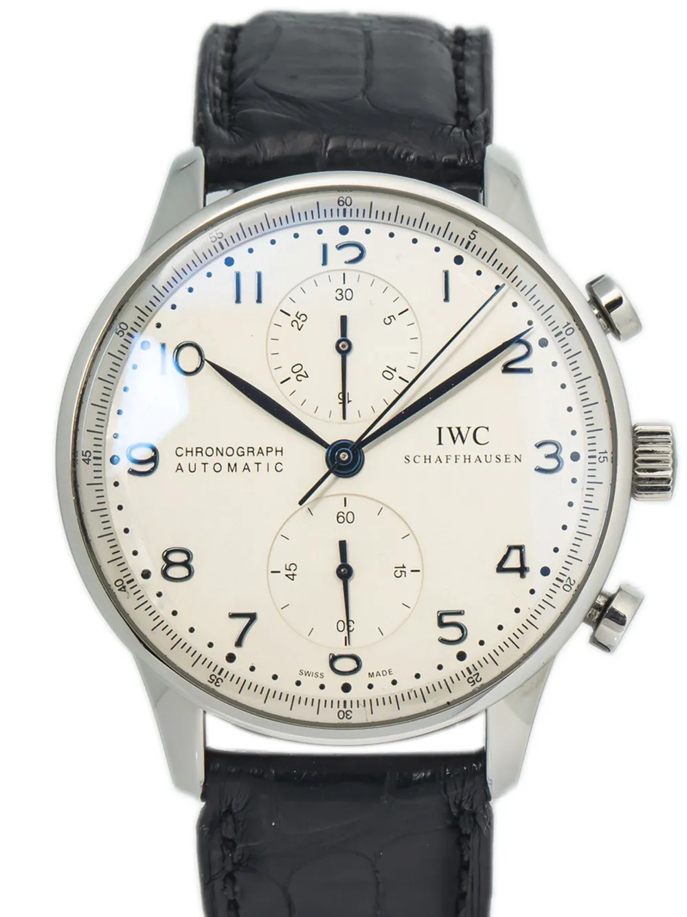 IWC Schaffhausen 2010 pre-owned Portuguese horloge - Wit