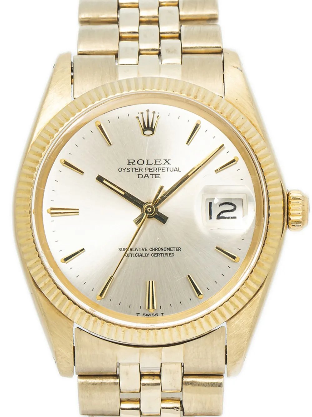 Rolex Pre-owned Oyster Perpetual Date horloge - Wit