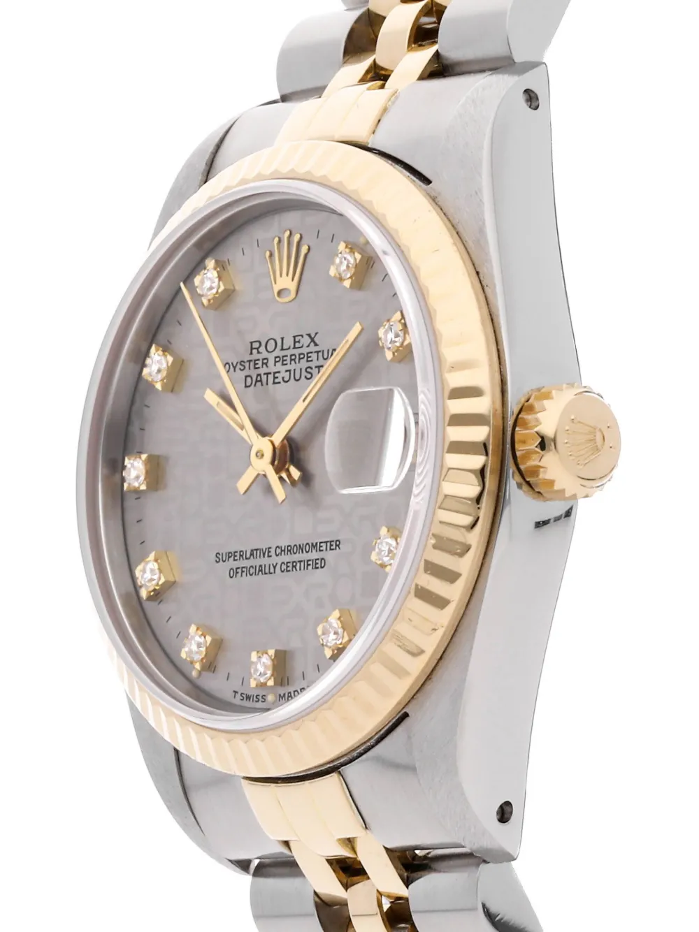 Rolex 1992 pre-owned Datejust horloge - SILVER
