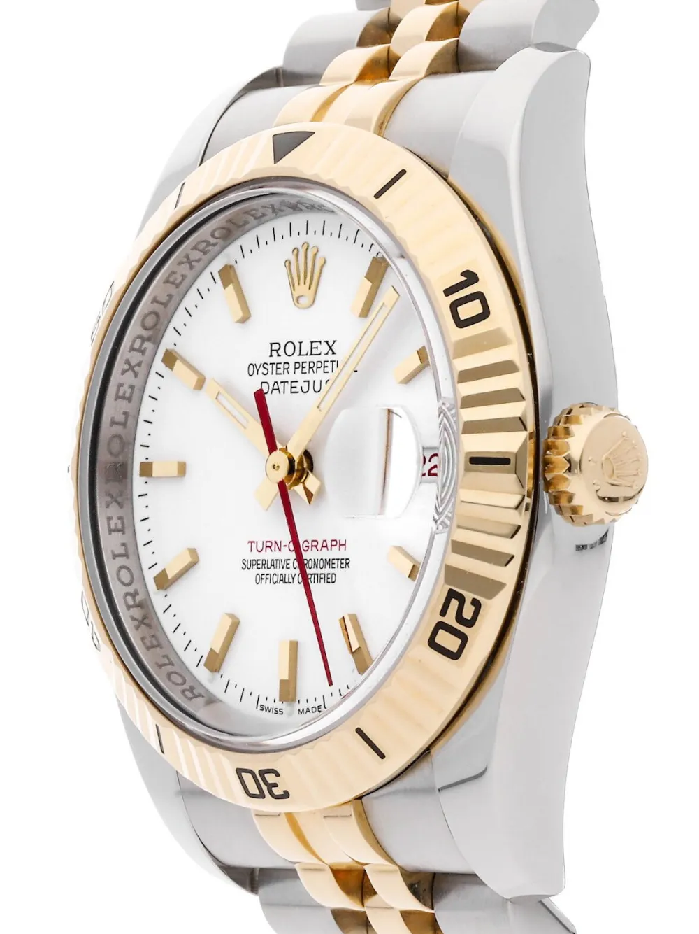 Rolex 2005 Datejust Turn-O-Graph horloge - WHITE