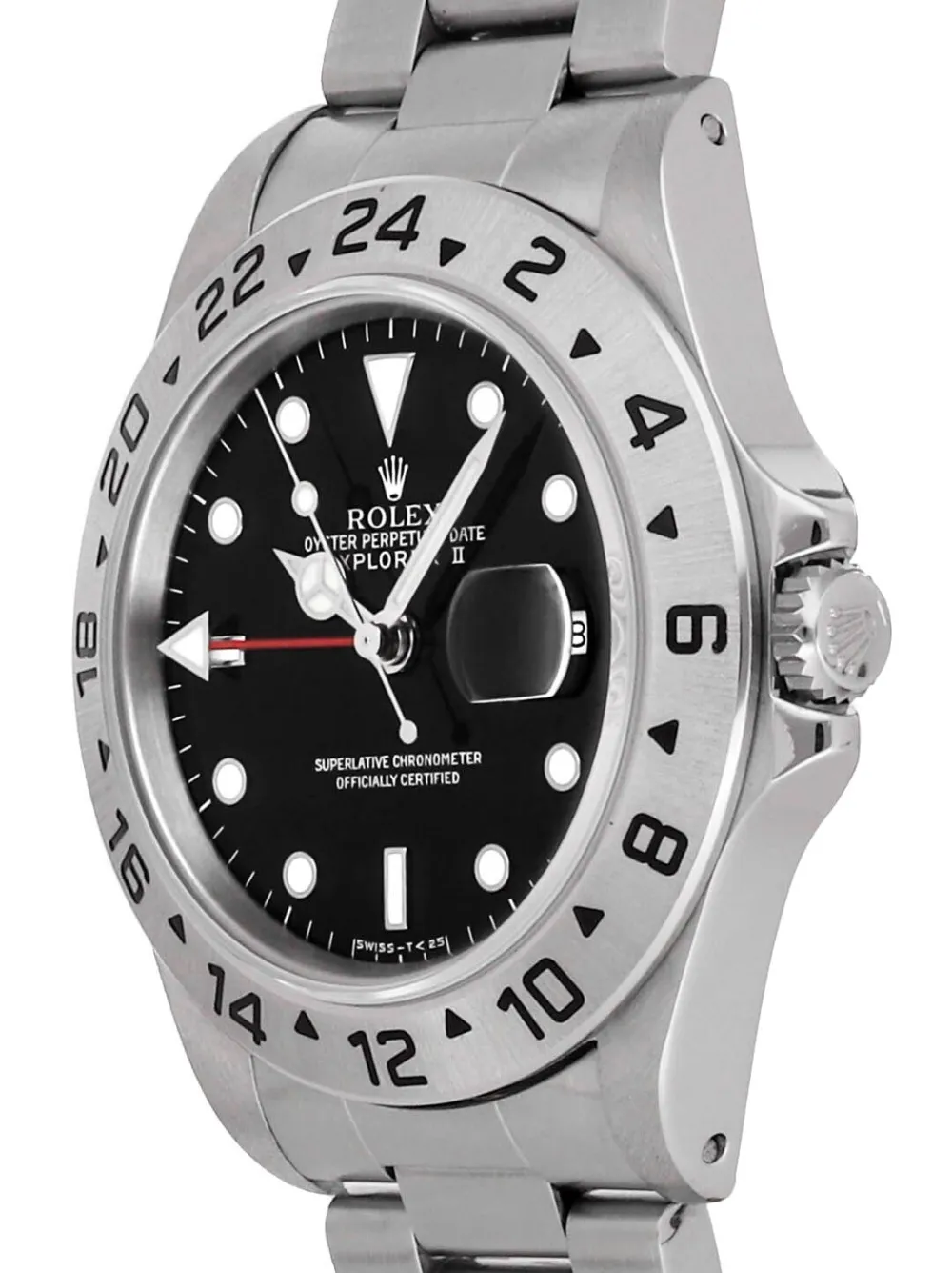 Rolex 2004 pre-owned Explorer II horloge - BLACK