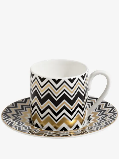 Missoni Home Zig Zag coffee cup (set of 2)