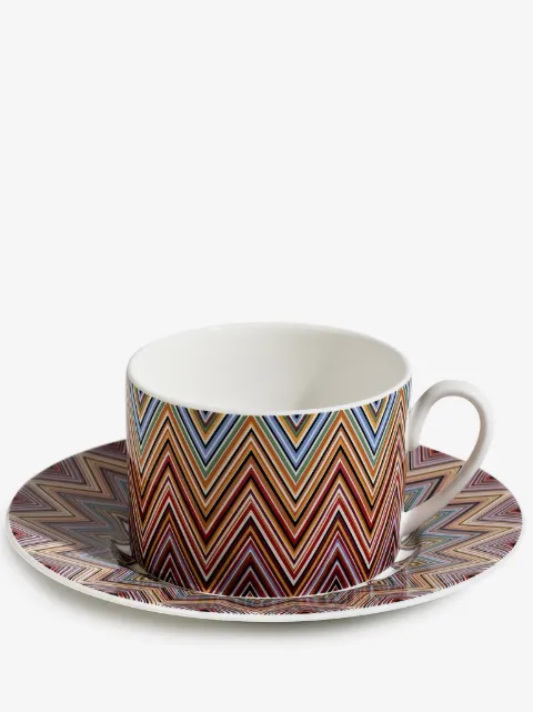 Missoni Home чайный сервиз Jarris с узором зигзаг