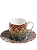 Missoni Home Zig Zag coffee cup (set of 2) - Multicolour