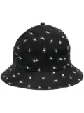 Ruslan Baginskiy spider-print twill hart - Black