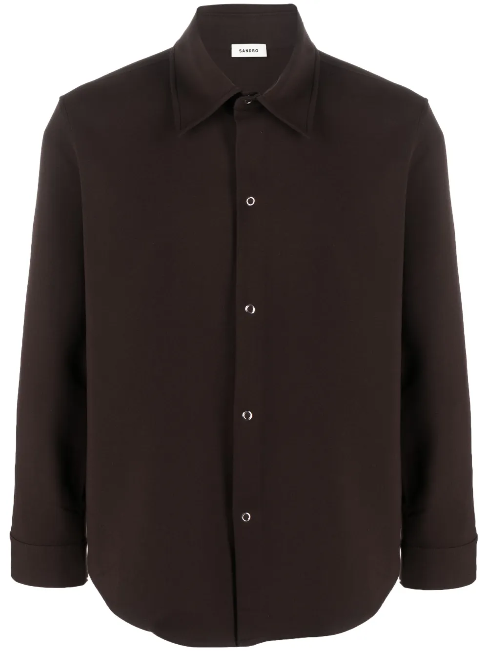 SANDRO classiccollar buttonup Shirt Farfetch