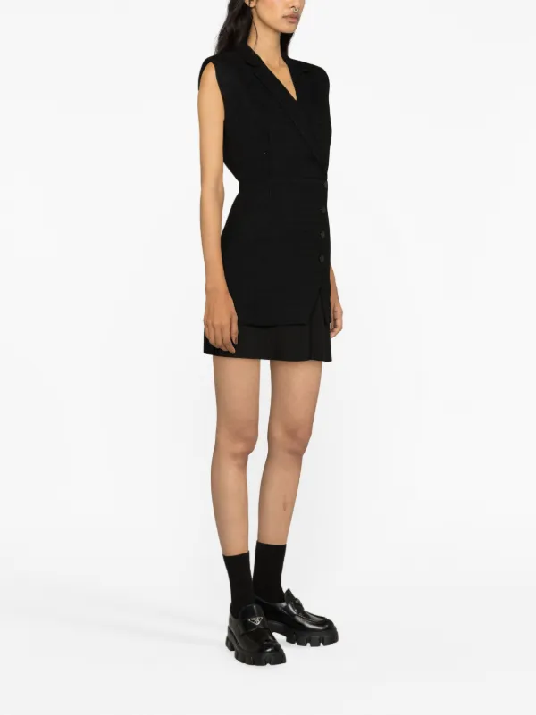 Tweed sales wrap dress