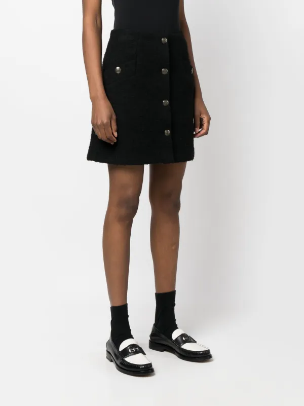 Sandro denim shop skirt