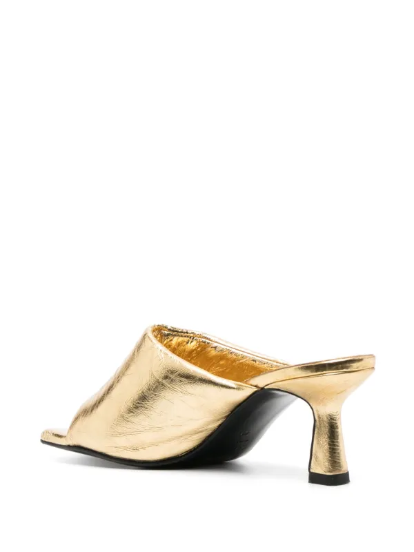 Metallic mules 2025