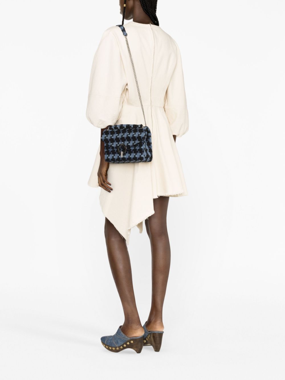 SANDRO Yza Tweed Shoulder Bag - Farfetch