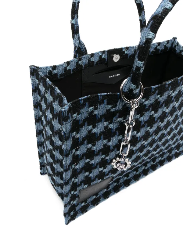 SANDRO Kashbag Tweed Tote Bag Farfetch