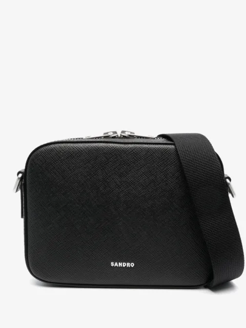 SANDRO small reconstituted leather bag