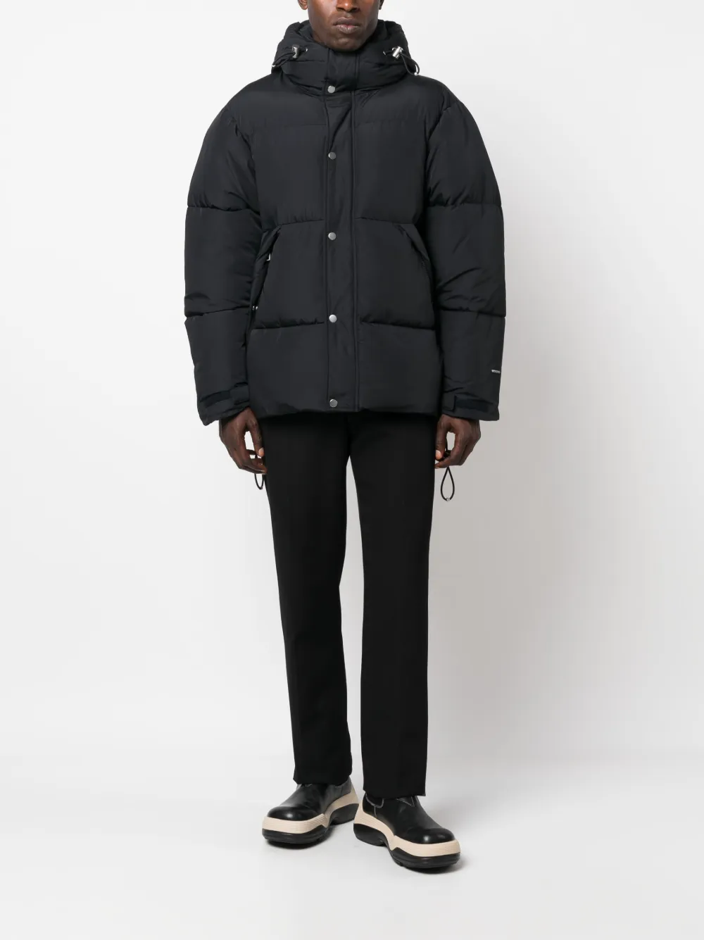 SANDRO Jack met drukknoop - Blauw