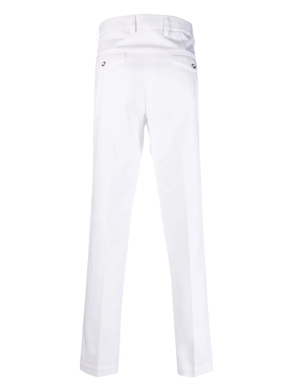 Peserico Broek met toelopende pijpen - Wit