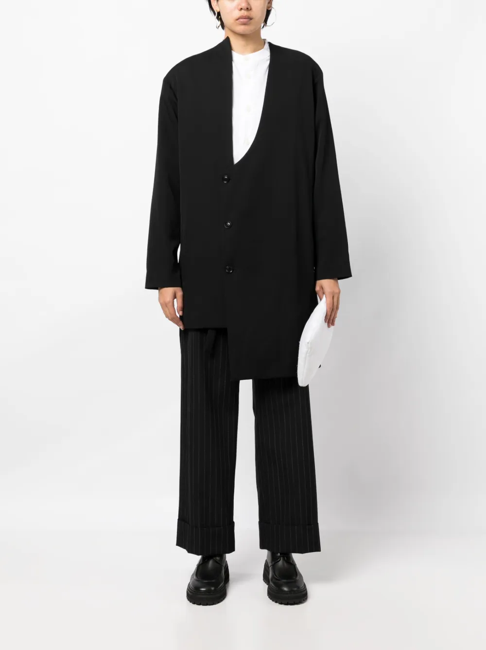 Y's Asymmetrisch jack - Zwart
