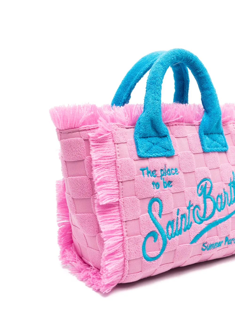 MC2 Saint Barth Kids embroidered logo Terry Bag Farfetch