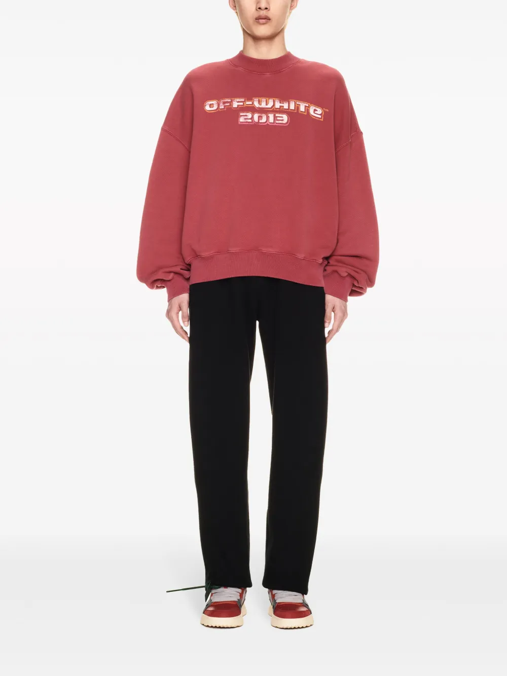 Off-White sudadera con estampado Digit Bacchus | Sudaderas | Image 2