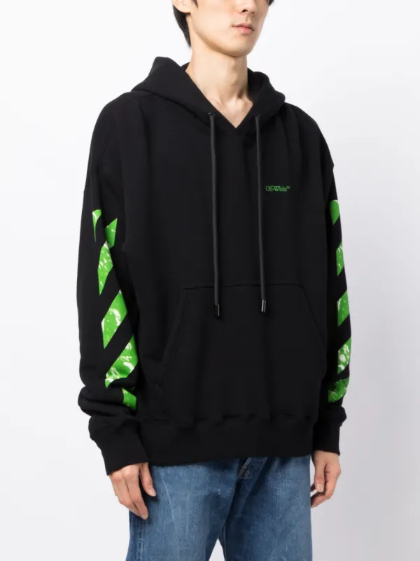 Off white store motif hoodie