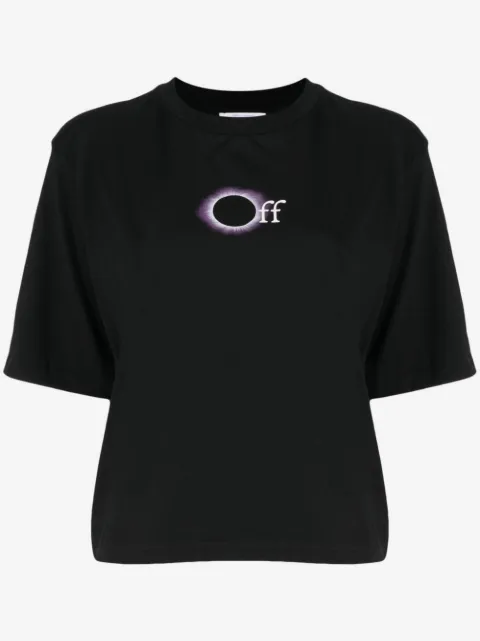 Off-White logo-print cotton T-shirt