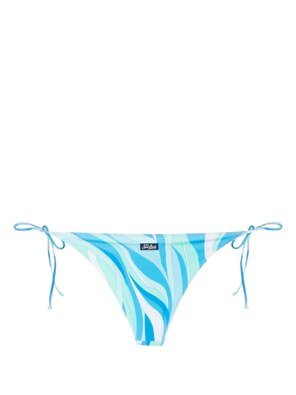 MC2 Saint Barth Virgo printed bikini bottoms - Blauw