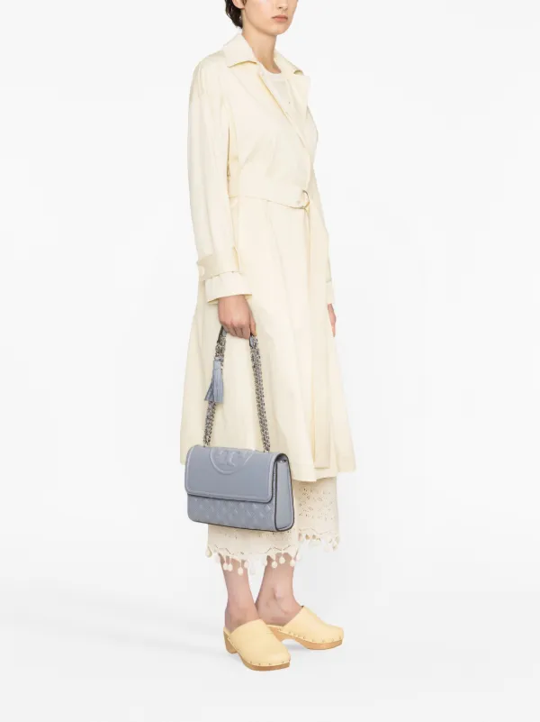 Tory Burch Fleming quilted leather Shoulder Bag Farfetch