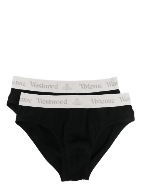 Vivienne Westwood - logo-waistband cotton briefs