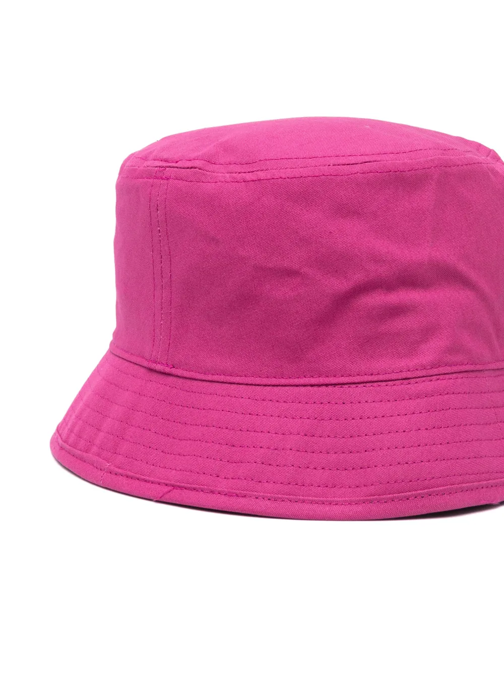 Shop Rick Owens X Drkshdw Logo-print Canvas Bucket Hat In Pink