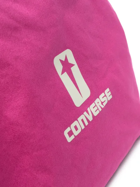 Converse x DRKSHDW logo-print canvas tote bag DC01CX092100R0 - 3