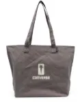 Converse logo-print canvas tote bag - Neutrals