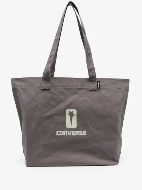 Converse logo-print canvas tote bag