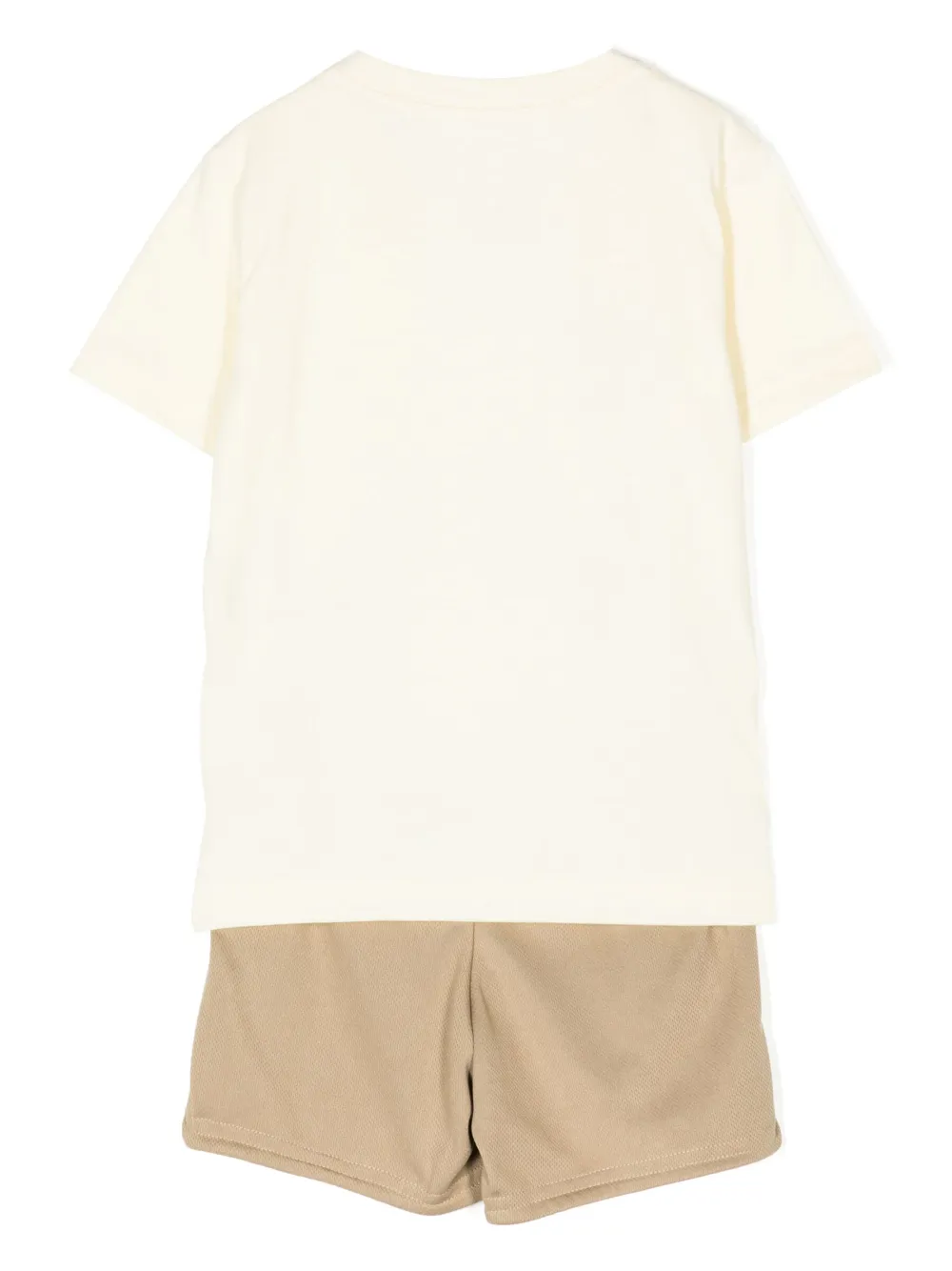 Nike Kids logo-print elastic-waist shorts - Geel