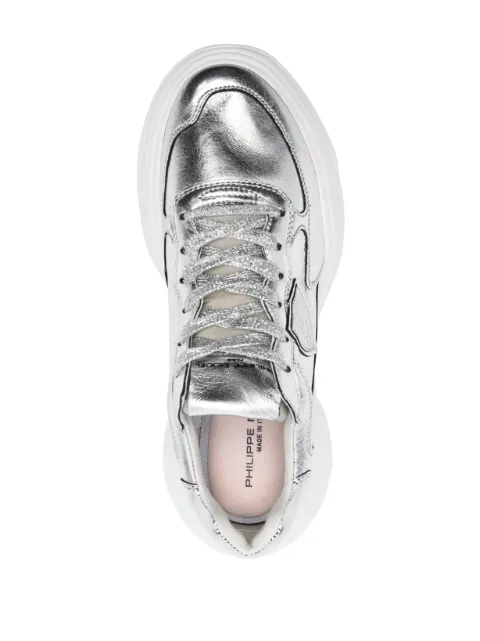 Philippe Model Paris Rivoli leather low-top sneakers RVLDM001 - 3