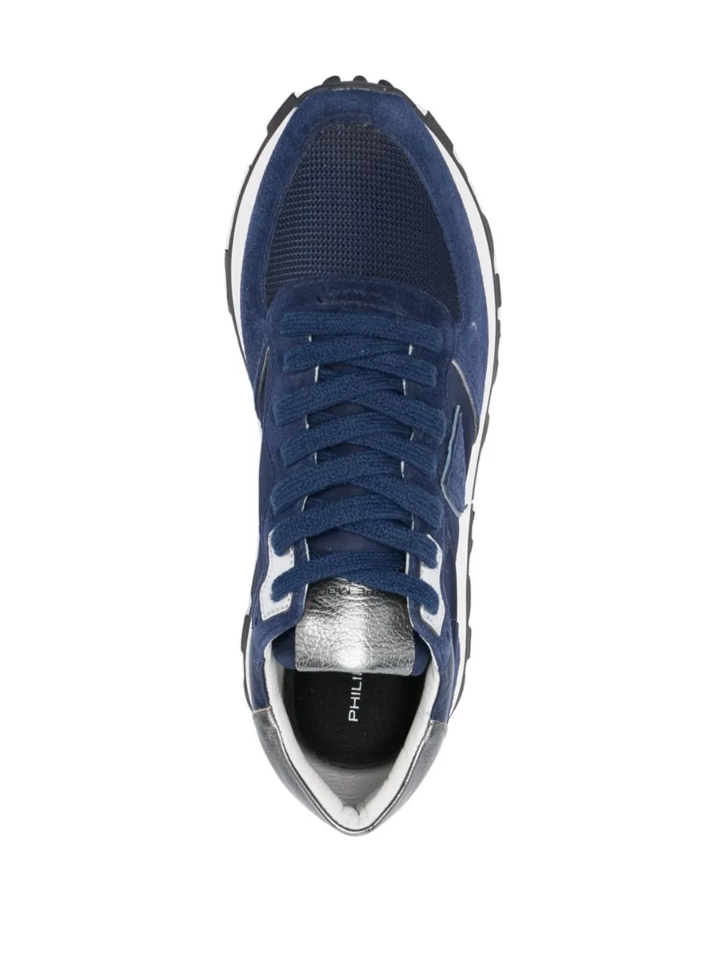 Shop Philippe Model Paris Tropez Haute Low-top Sneakers In Blue