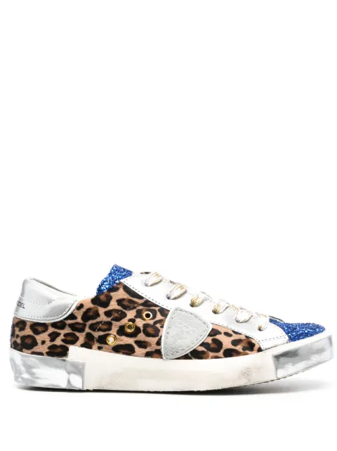 Philippe Model Paris PRSX leather low-top sneakers