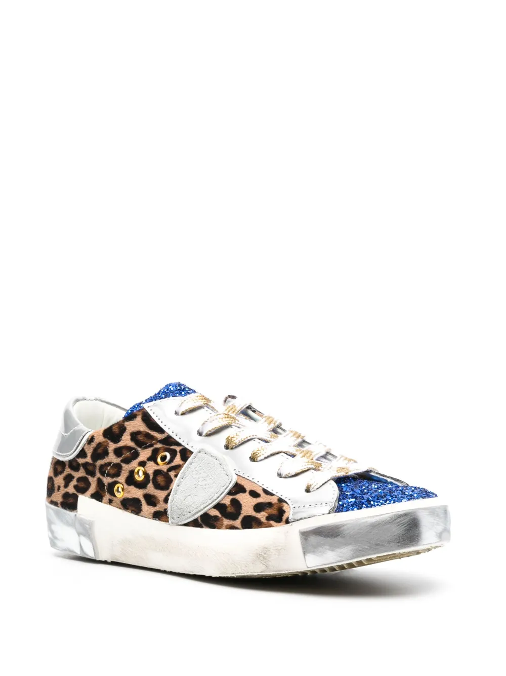 Philippe Model Paris PRSX leather low-top sneakers | Trainers | Image 2