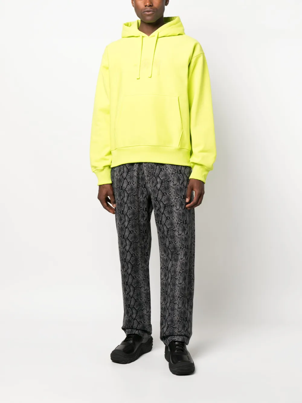 Stüssy Broek met slangenprint - Grijs