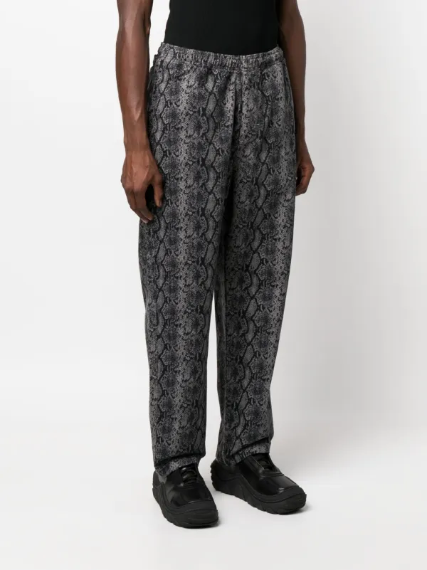 Snakeskin sweatpants deals