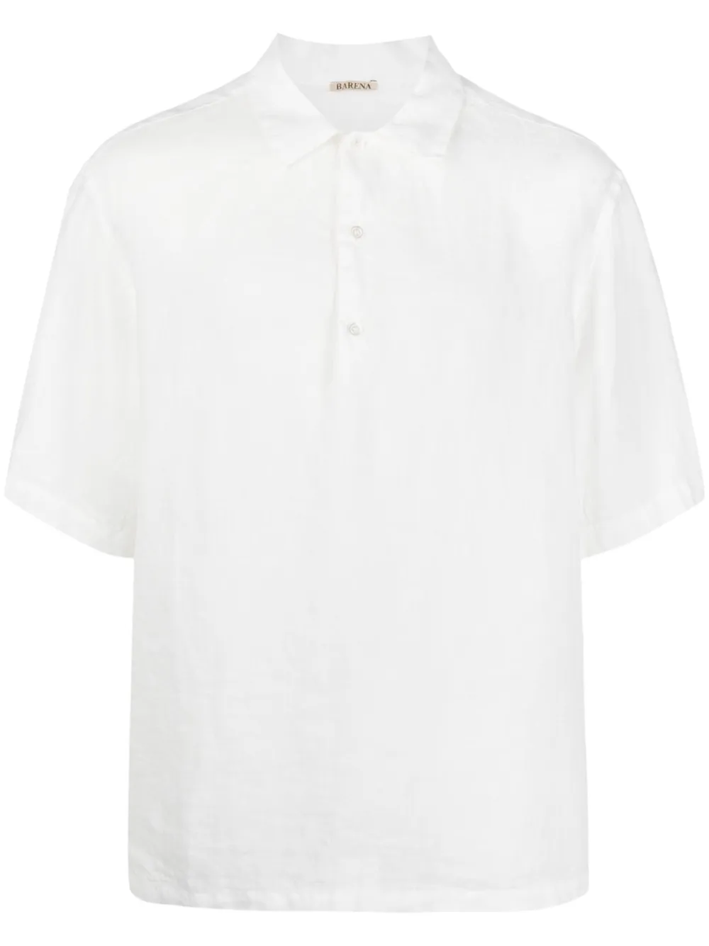 Barena short-sleeve linen shirt