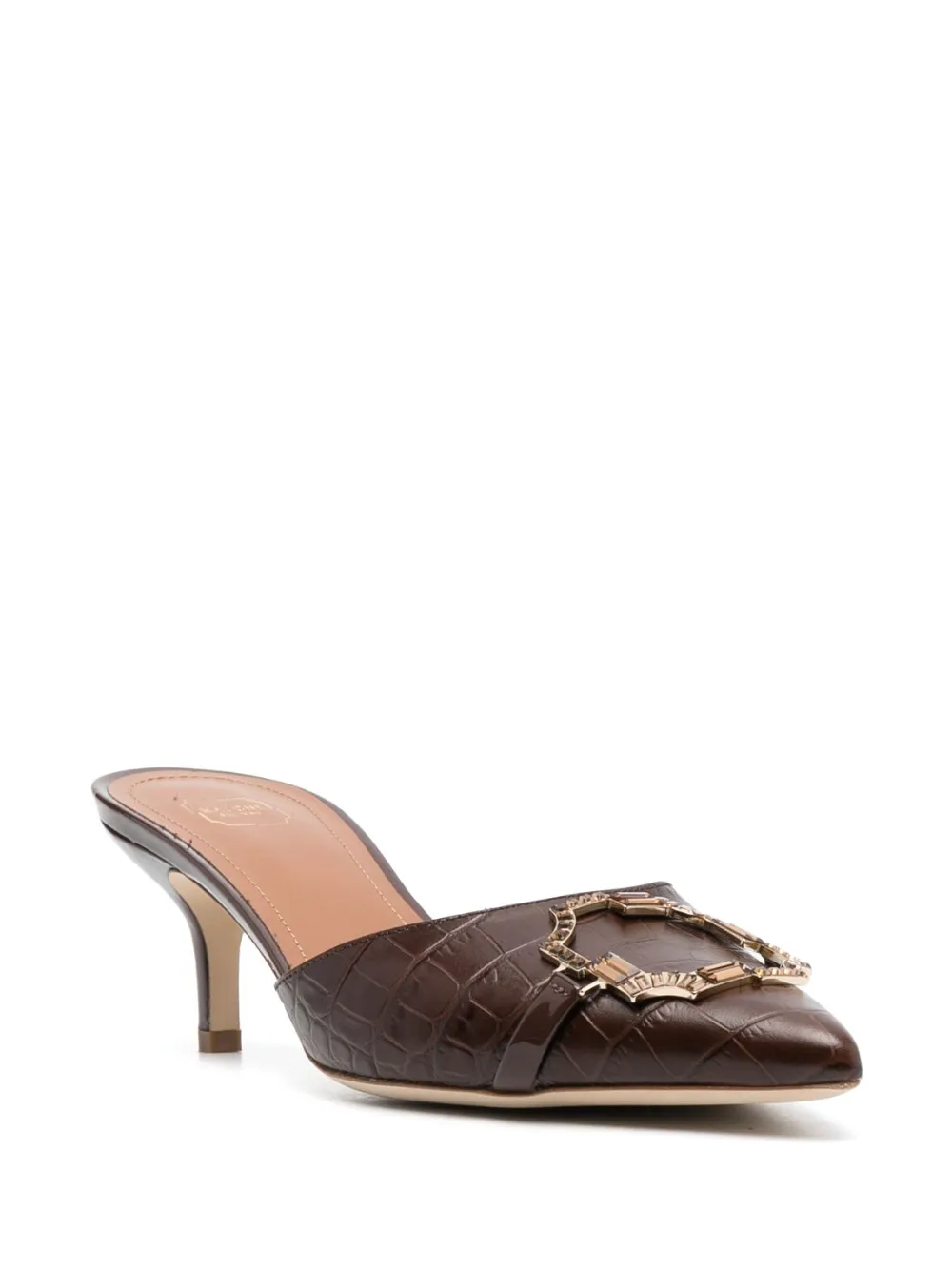 Malone Souliers Missy pointed-toe mules - Bruin