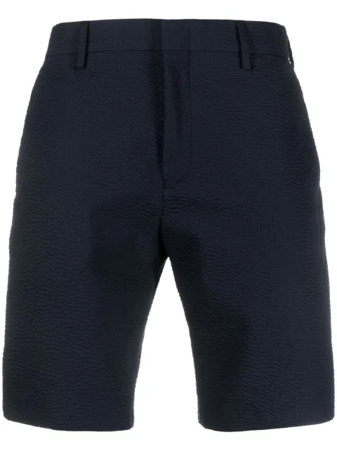 Paul Smith concealed-fastening cotton-blend shorts